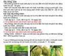 PM089. PHÂN VI SINH ĐIỀN TRANG TRICHO GIẢI ĐỘC PACLO 500G