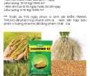 PG077. PHÂN HỮU CƠ VI SINH TRICHOMIX-DT LÚA 25KG