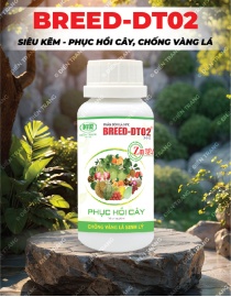 PL006. PHÂN BÓN LÁ BREED-DT02 SIÊU KẼM 240ML