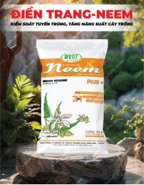 PG058. PHÂN HỮU CƠ ĐIỀN TRANG NEEM PLUS 40KG