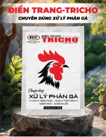 PM077. PHÂN VI SINH ĐIỀN TRANG TRICHO XỬ LÝ PHÂN GÀ 100G