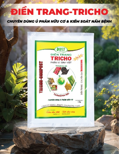 PM033. PHÂN VI SINH ĐIỀN TRANG TRICHO COMPOST 1000G