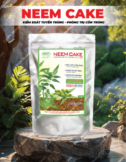PG101. PHÂN HỮU CƠ NEEM CAKE 750g