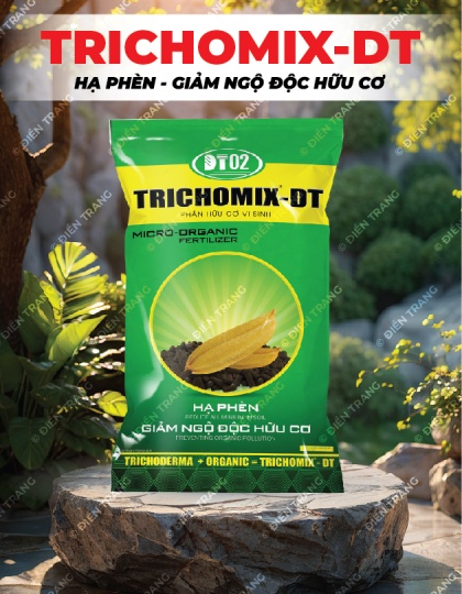 PG077. PHÂN HỮU CƠ VI SINH TRICHOMIX-DT LÚA 25KG