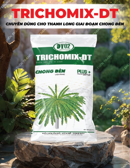 PG059. PHÂN HỮU CƠ TRICHOMIX-DT THANH LONG (ĐÈN) 50 KG