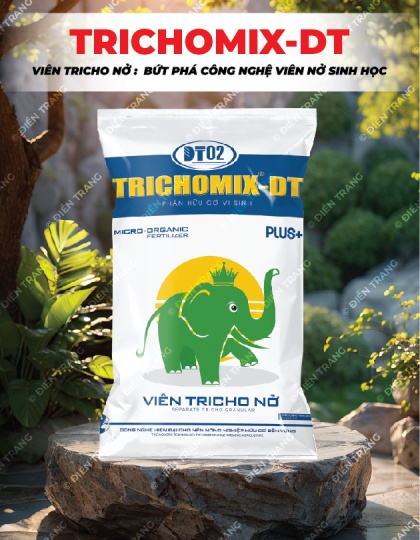 PG075. PHÂN HỮU CƠ TRICHOMIX-DT VIÊN TRICHO NỞ 25KG