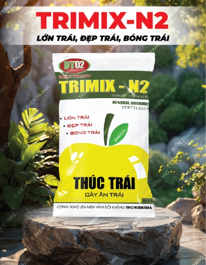 PG049. PHÂN HỮU CƠ TRIMIX N2 THÚC TRÁI 25KG